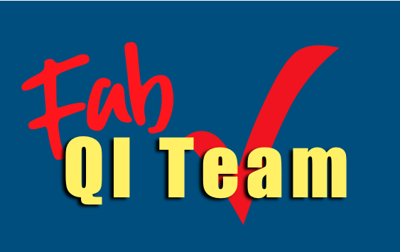 Awards category Fab QI Team