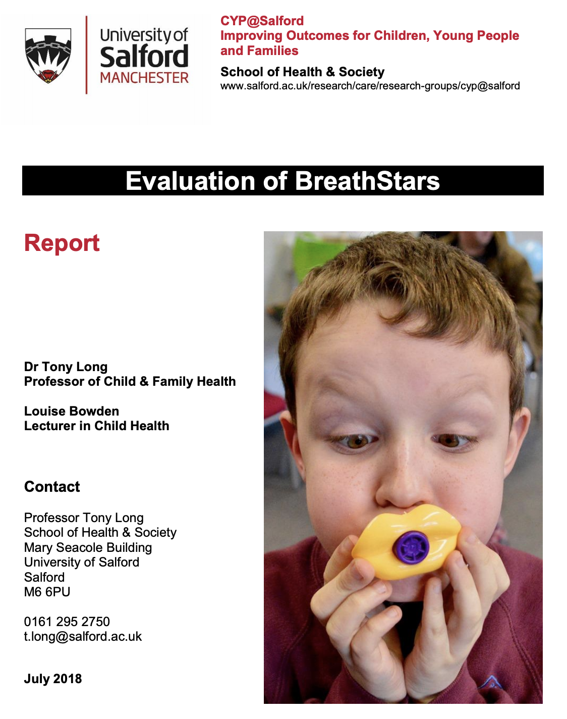BreathStars - can singing help children with asthma? featured image