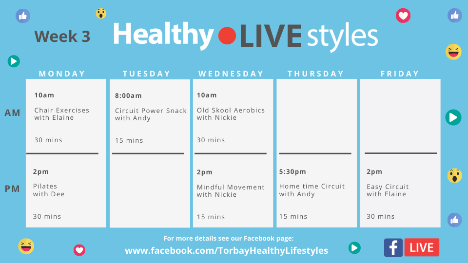 Torbay's Joe Wicks - Facebook Live physical activity sessions at TSDFT featured image