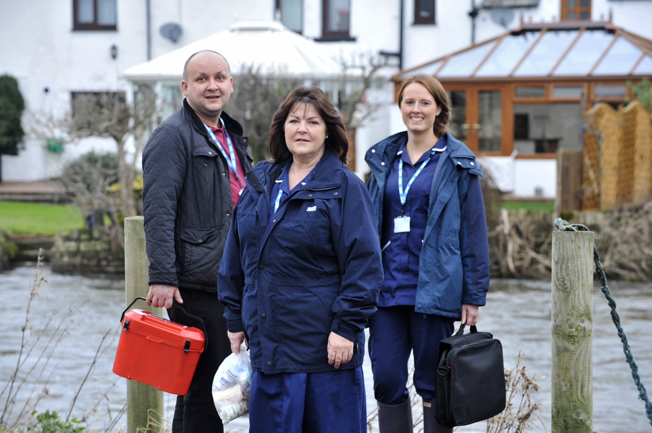Cumbria NHS Trusts provide excellent community work to the thousands of people affected by Storm De featured image