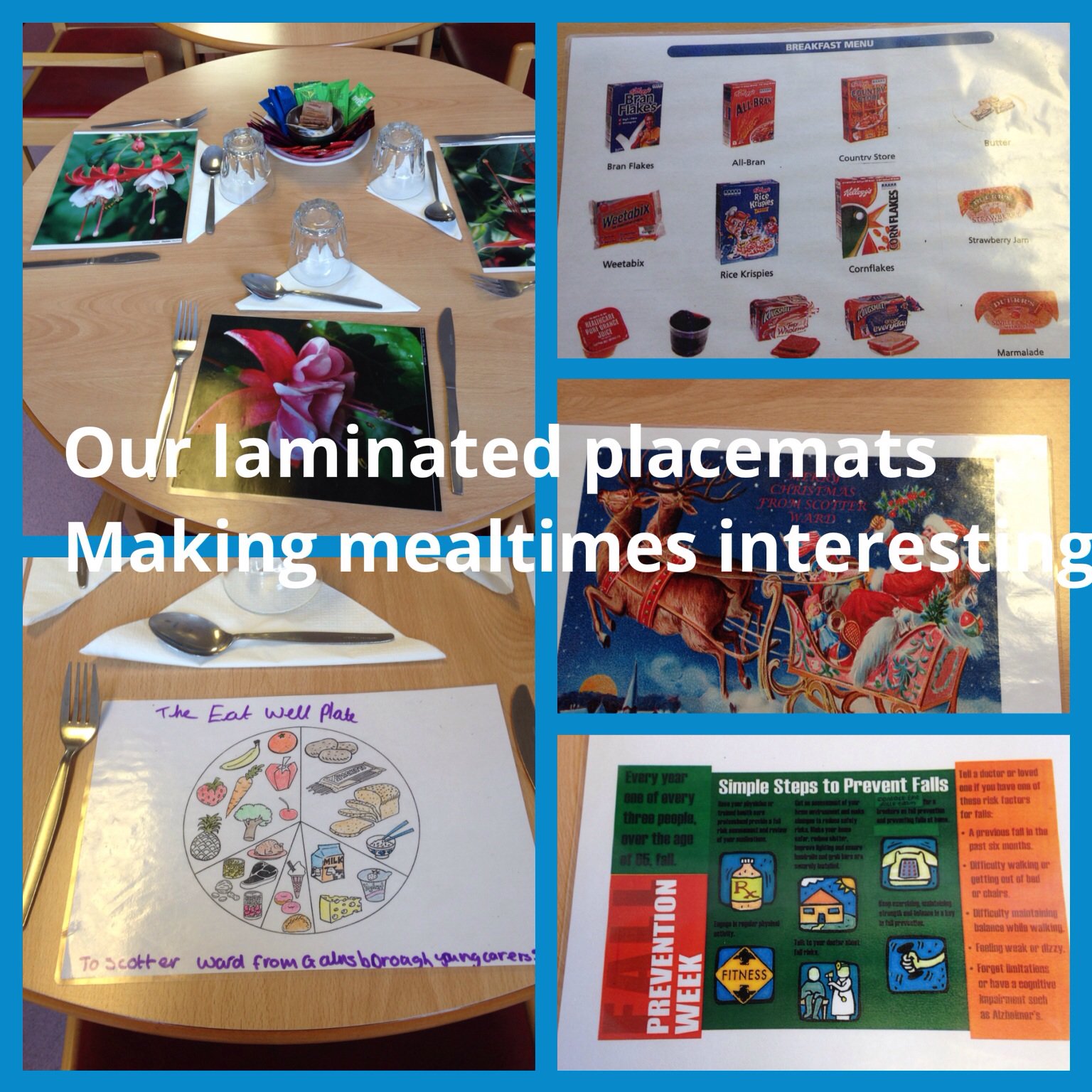 An innovative way to share health promotion messages with patients on placemats at mealtimes featured image