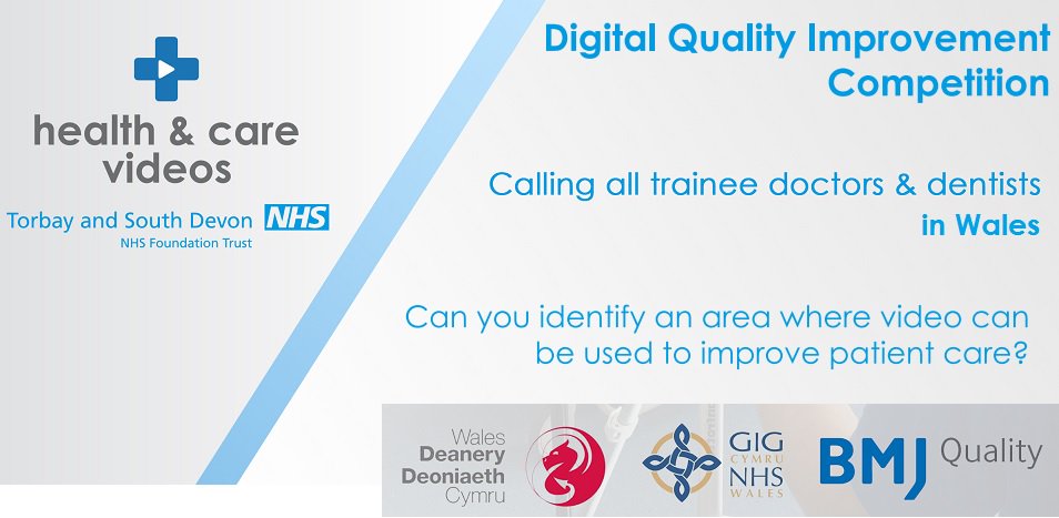 Competition launched to encourage Welsh Junior Doctors/Dentists to go digital with QI projects featured image