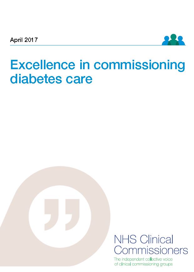 NHSCC launch new report on excellence in diabetes care commissioning featured image