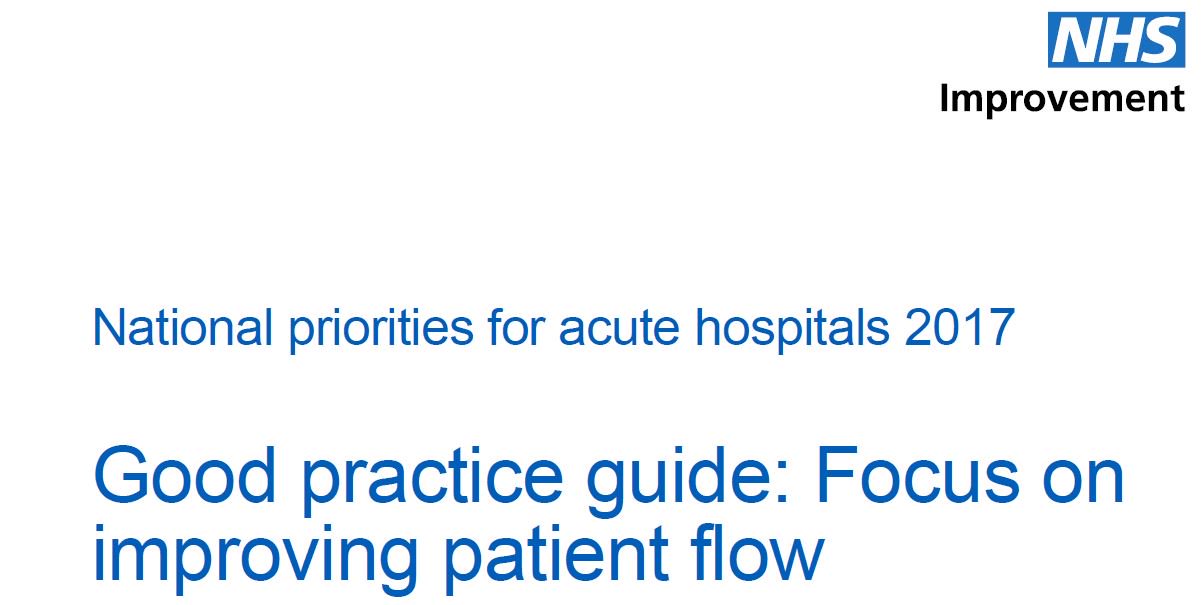 Good practice guide: Focus on improving patient flow featured image