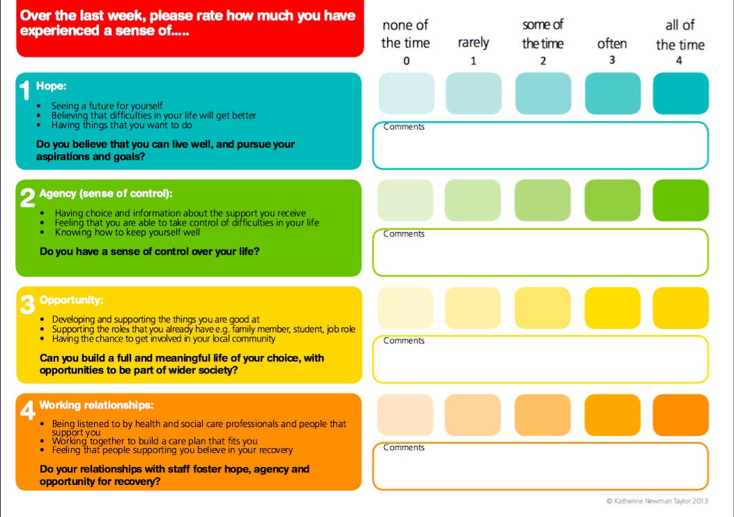 The Hope, Agency and Opportunity (HAO) Questionnaire: A Tool for Promoting Recovery in Mental Health Services featured image