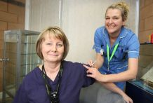 UHMBT reaches flu vaccination target for frontline staff featured image