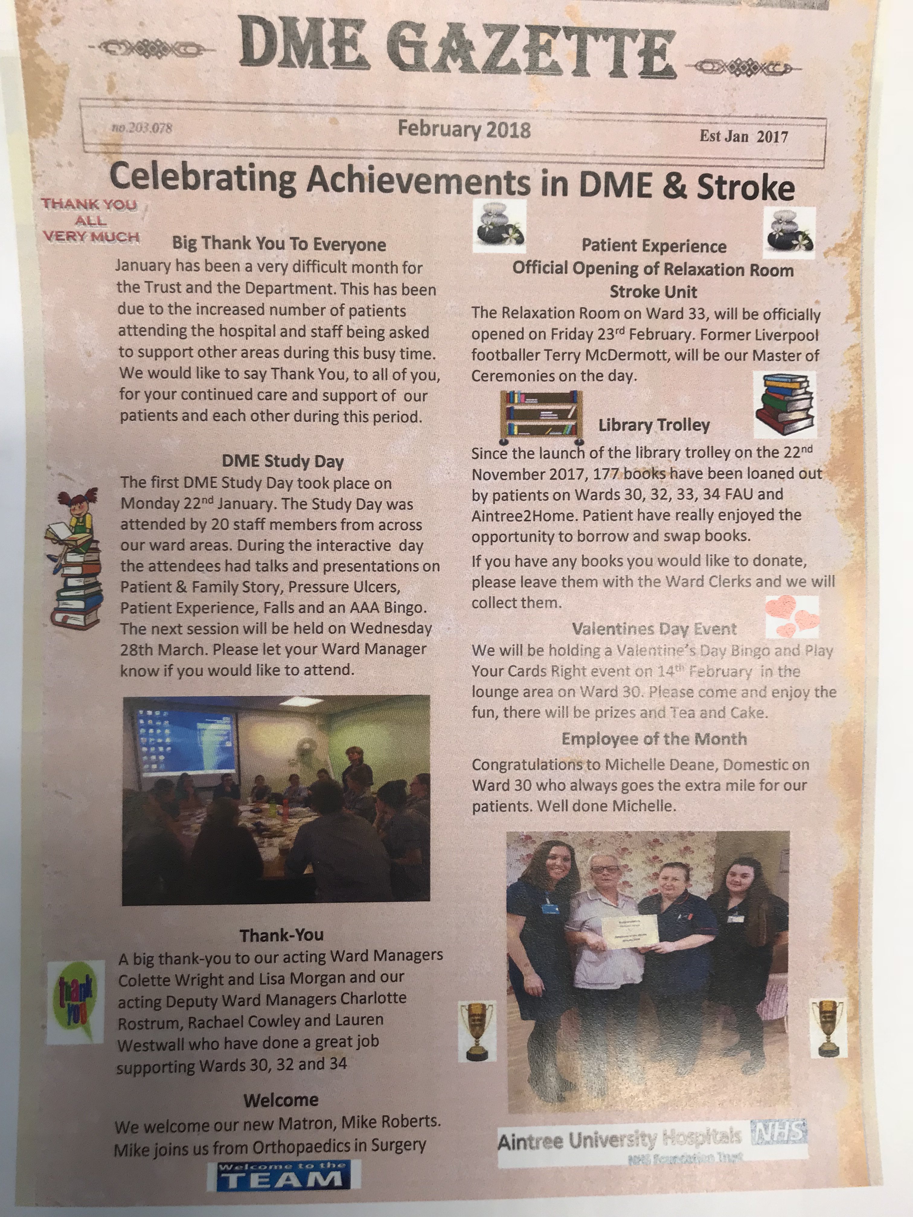 DME Gazette Aintree University Hospital NHS Foundation Trust featured image