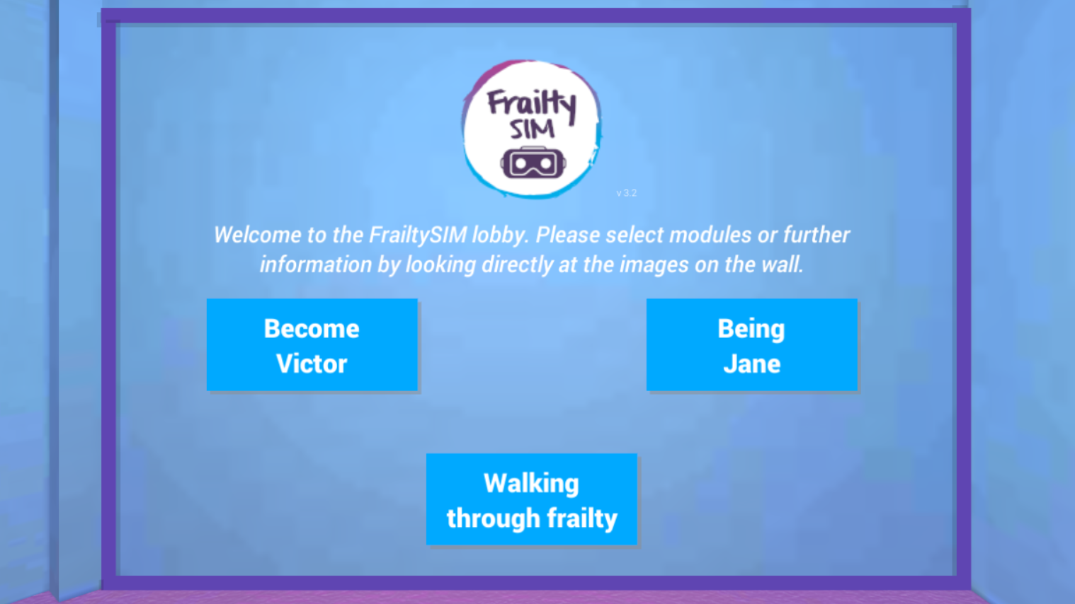 FrailtySIM - using the virtual world to improve the real one for older people living with frailty. featured image