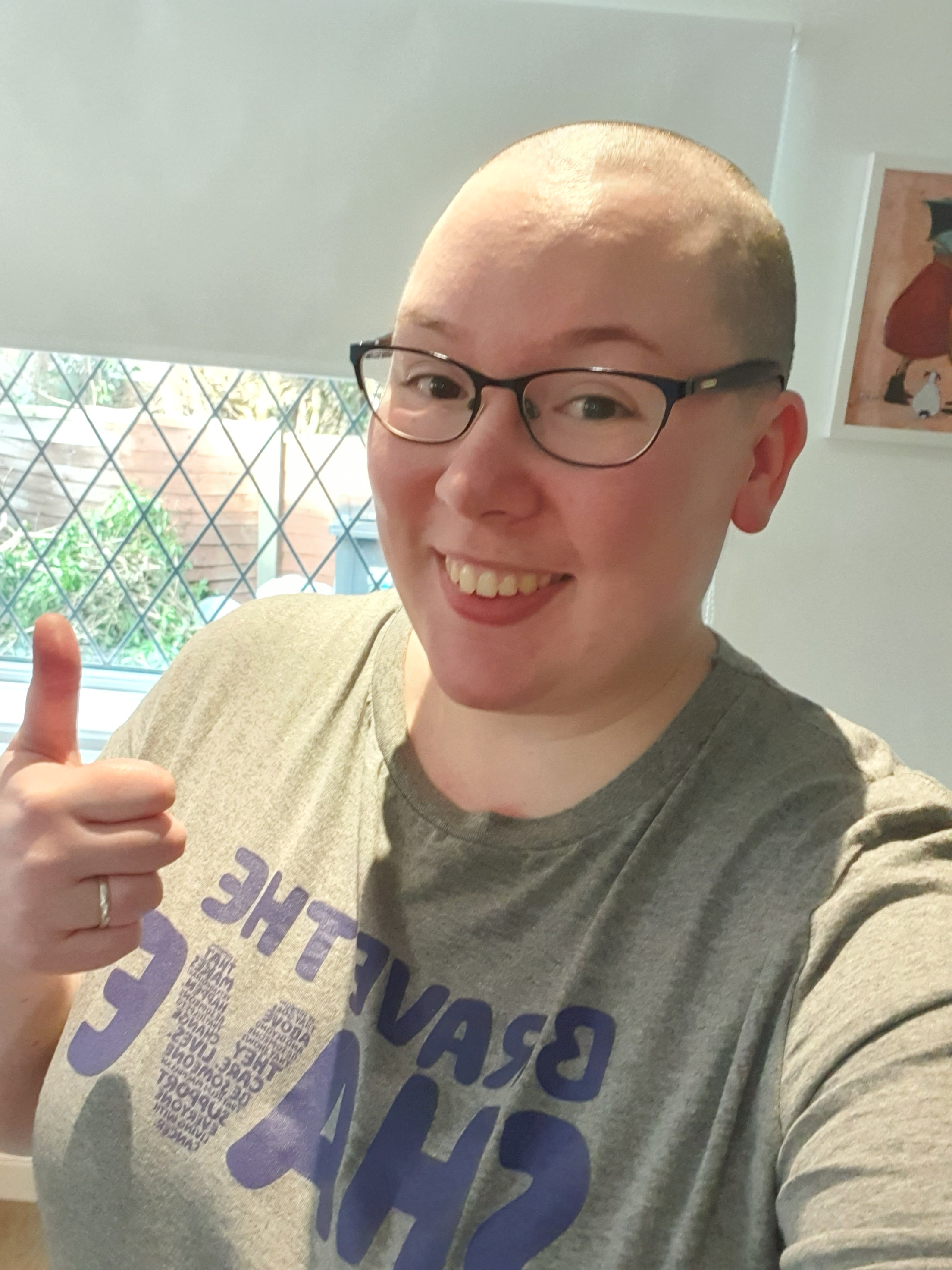 Staff member at Royal Preston Hospital braves the shave for Macmillan featured image