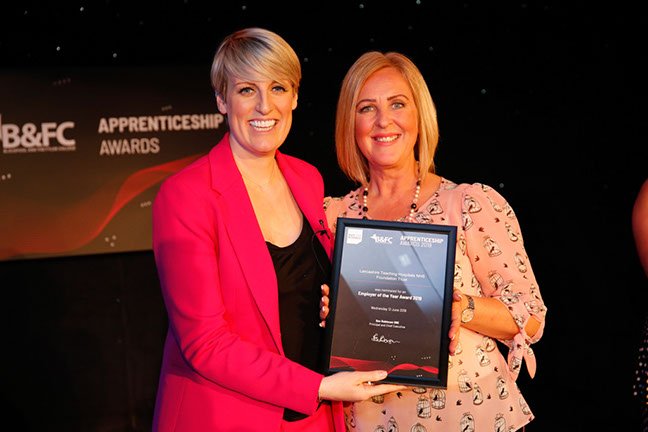 Lancashire Teaching Hospitals named as the Apprenticeship Employer of the Year featured image