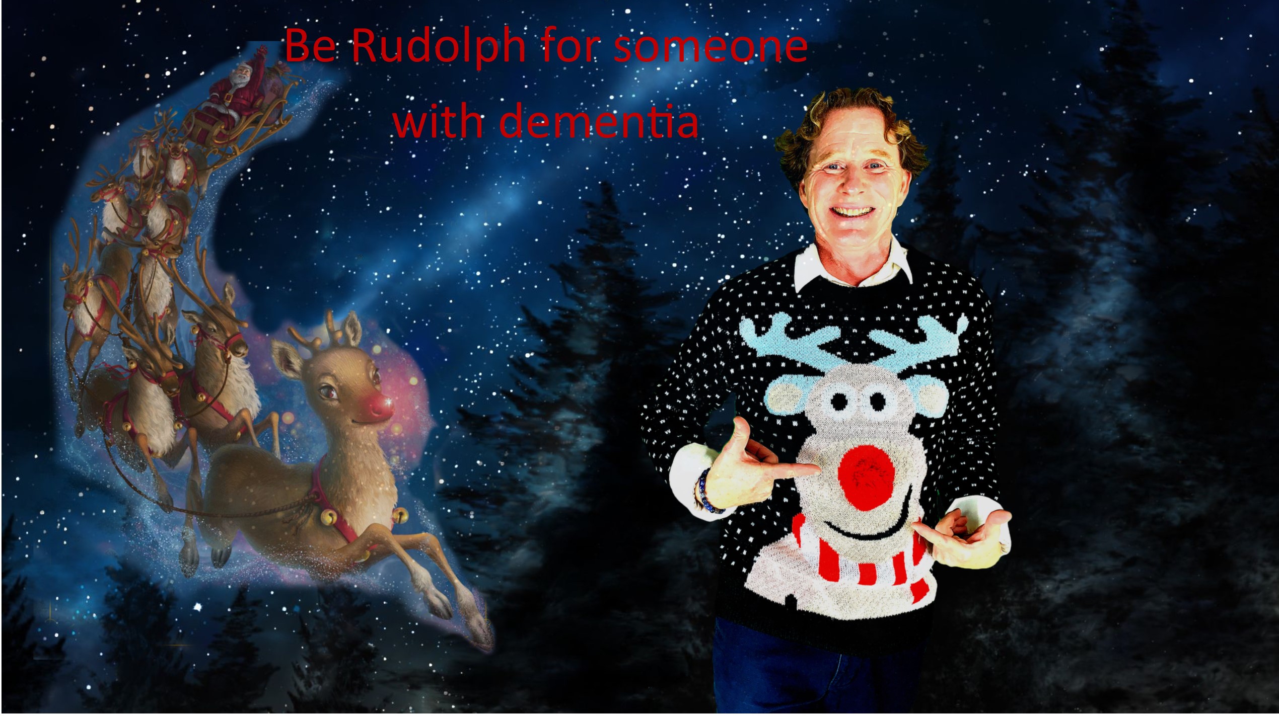 This Christmas be a Rudolph reindeer for someone with dementia featured image