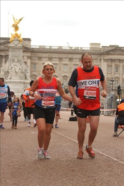 NHS worker who learned to walk again to run a marathon in memory of a friend. featured image