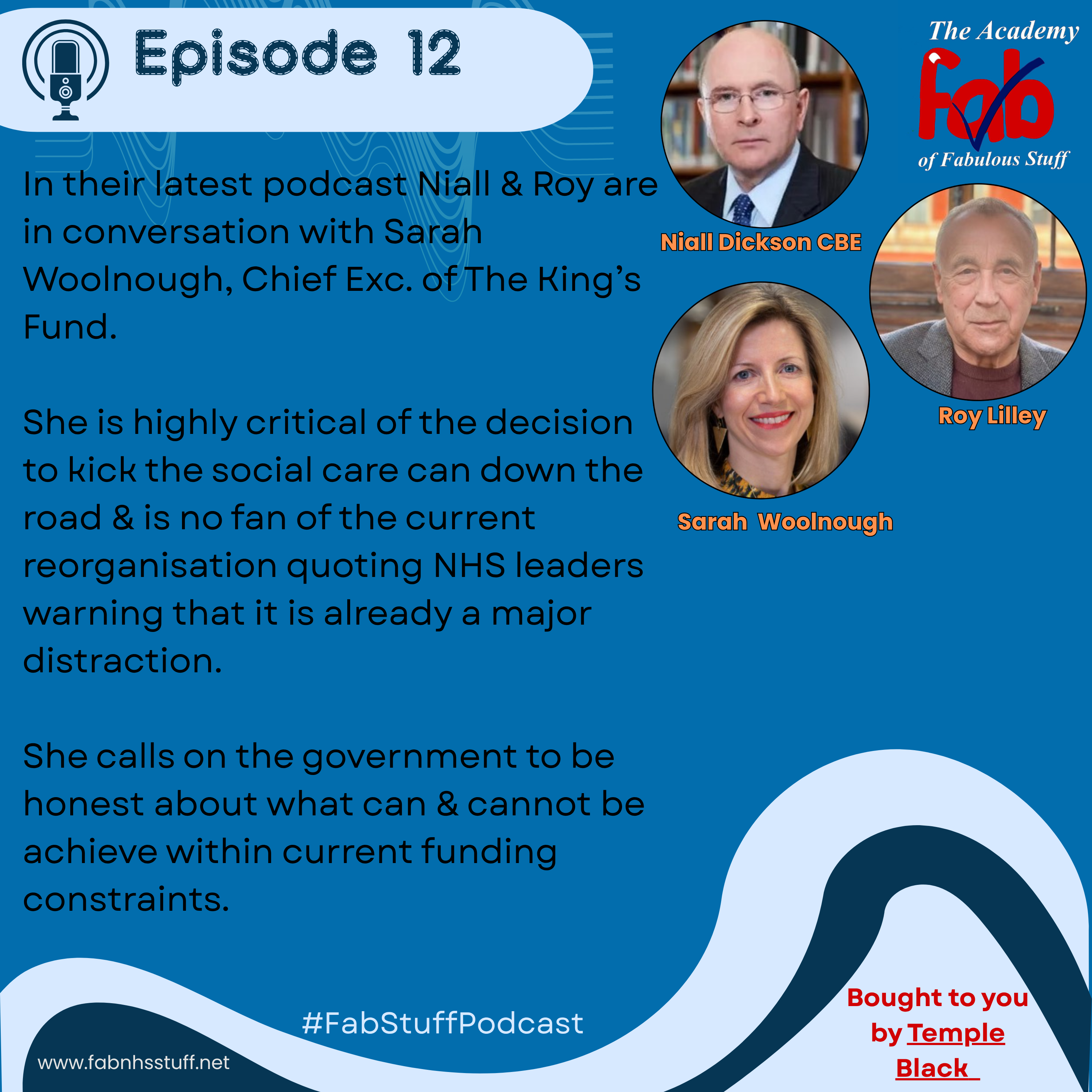 Episode 12 in conversation with Sarah Woolnough featured image