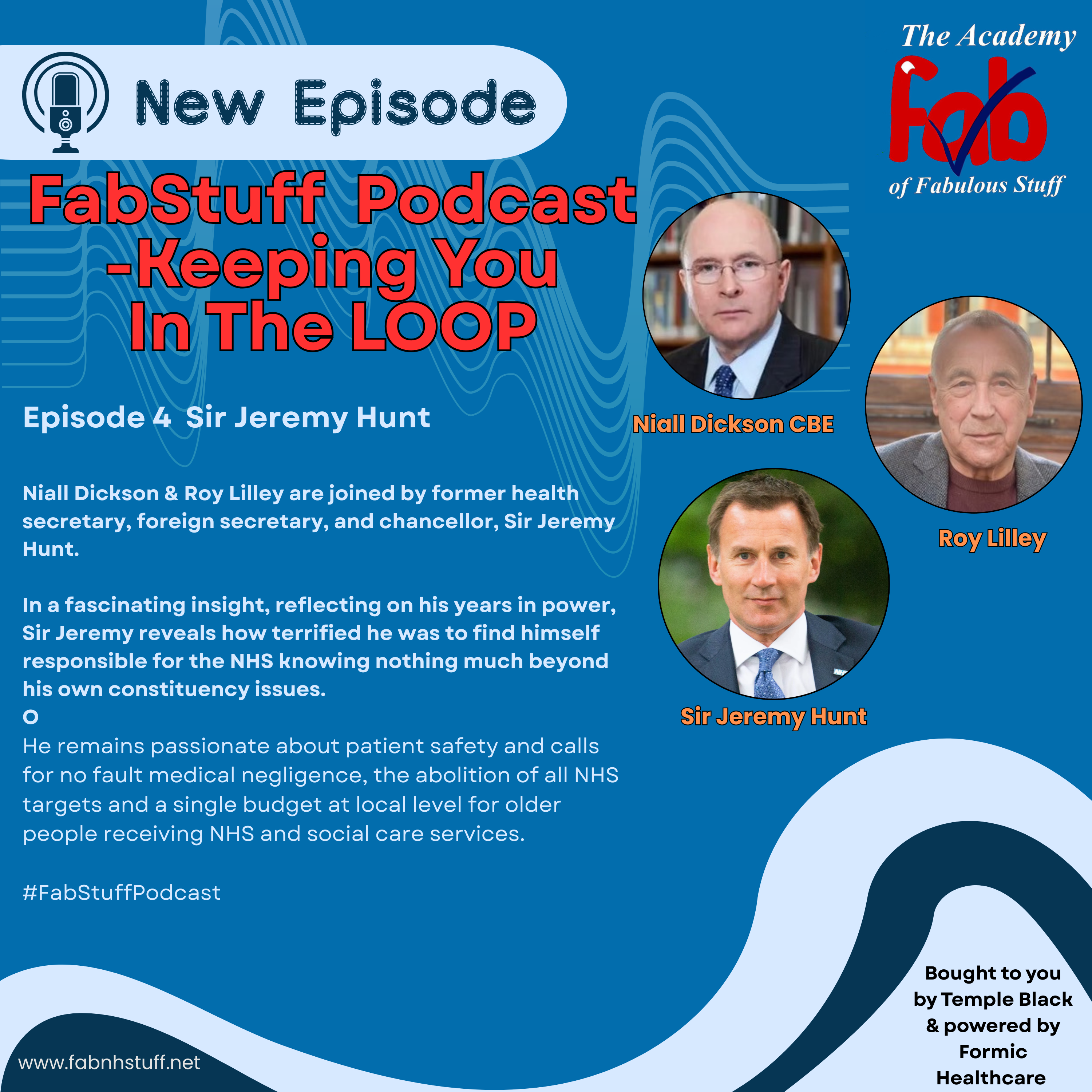 #FabPodcast Episode 4 Sir Jeremy Hunt featured image