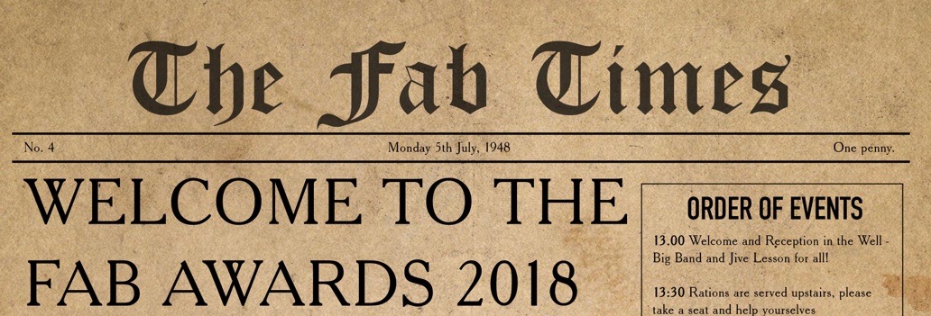 #FabAwards18 featured image