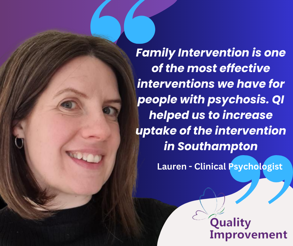 Family Intervention uptake benefits from Quality Improvement featured image