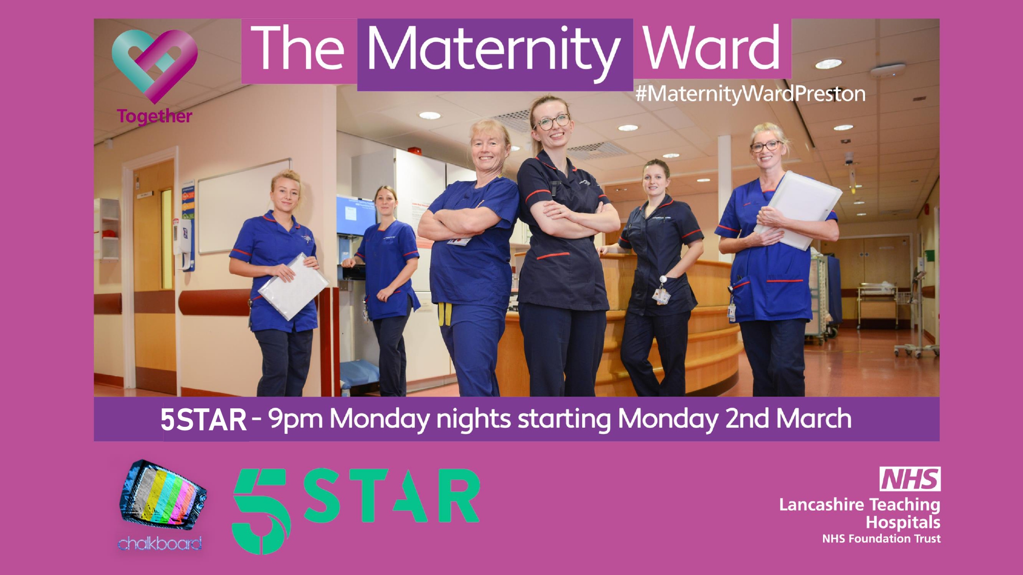 Royal Preston Hospital to star in brand-new maternity series airing Monday 2nd March featured image