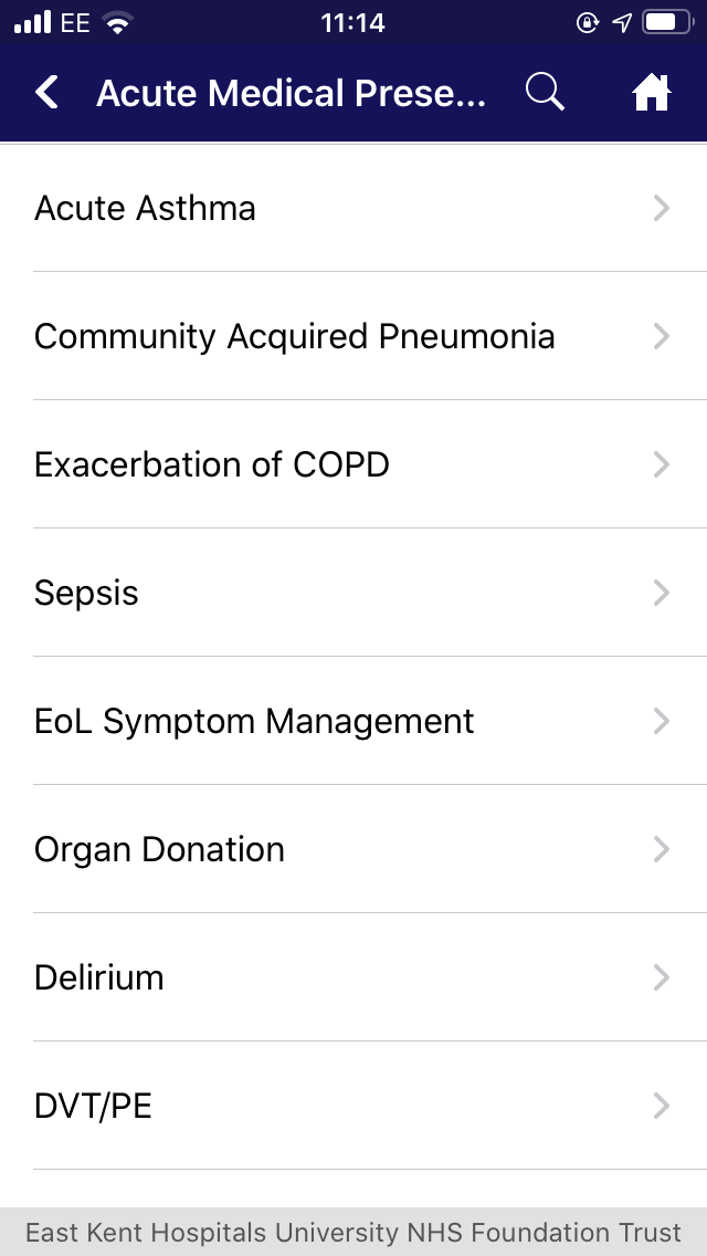 East Kent MicroGuide for Acute Medical Presentations - Covid-19 Support featured image