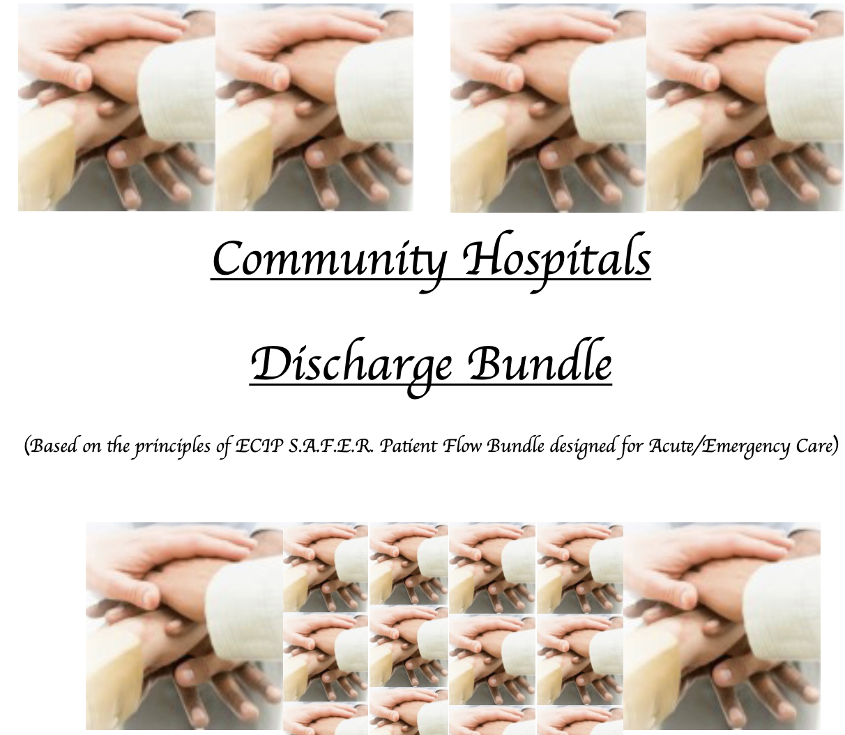Using the ‘Discharge Bundle’ reduced DTOC’s in 12 weeks. featured image