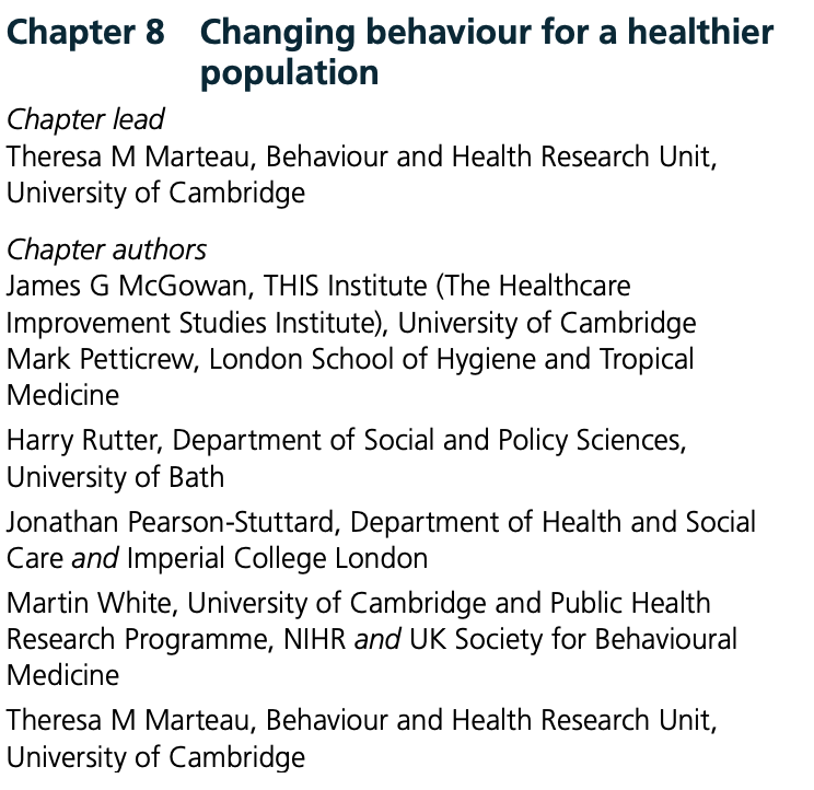 Chapter 8 Changing behaviour for a healthier population featured image