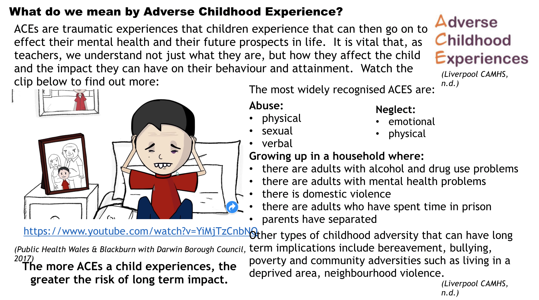 adverse childhood experience essay