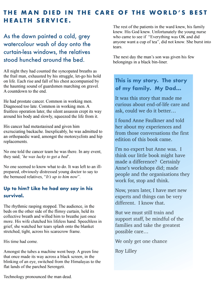 Bereavement a practical guide for NHS Managers Fab NHS Stuff