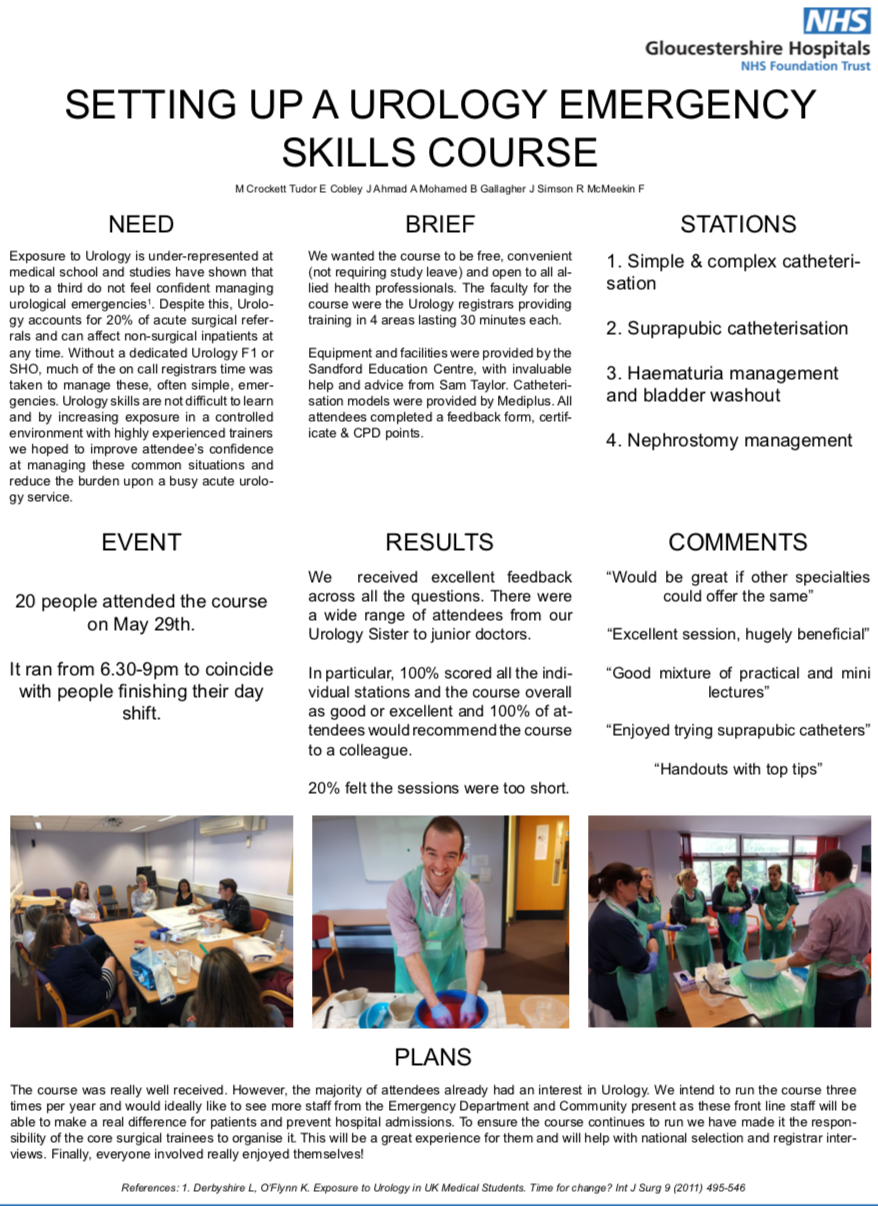 GHFT - Setting up a Urology Emergency Skills Course featured image