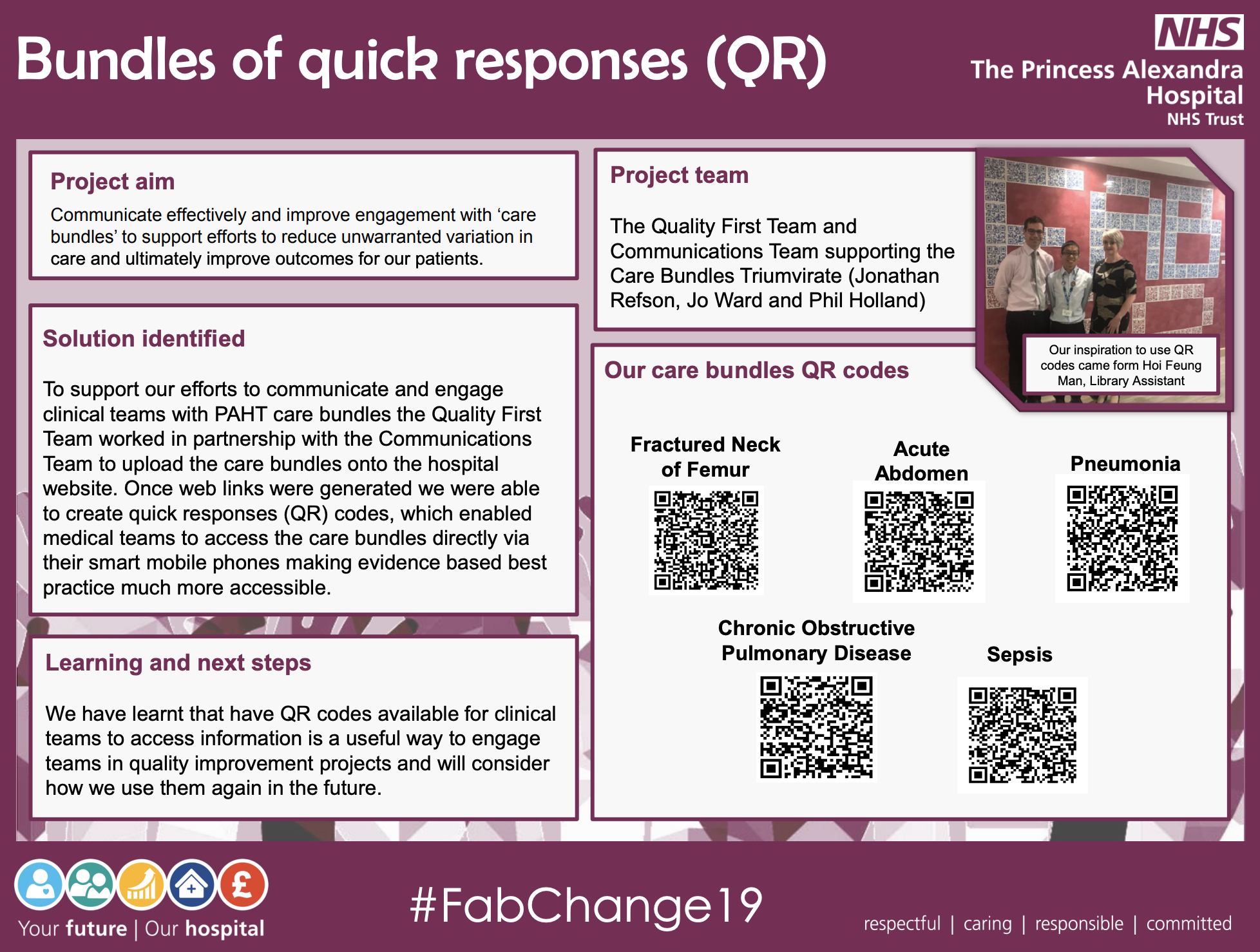 PAHT- Bundles of quick responses (QR) - @QualityFirstPAH featured image