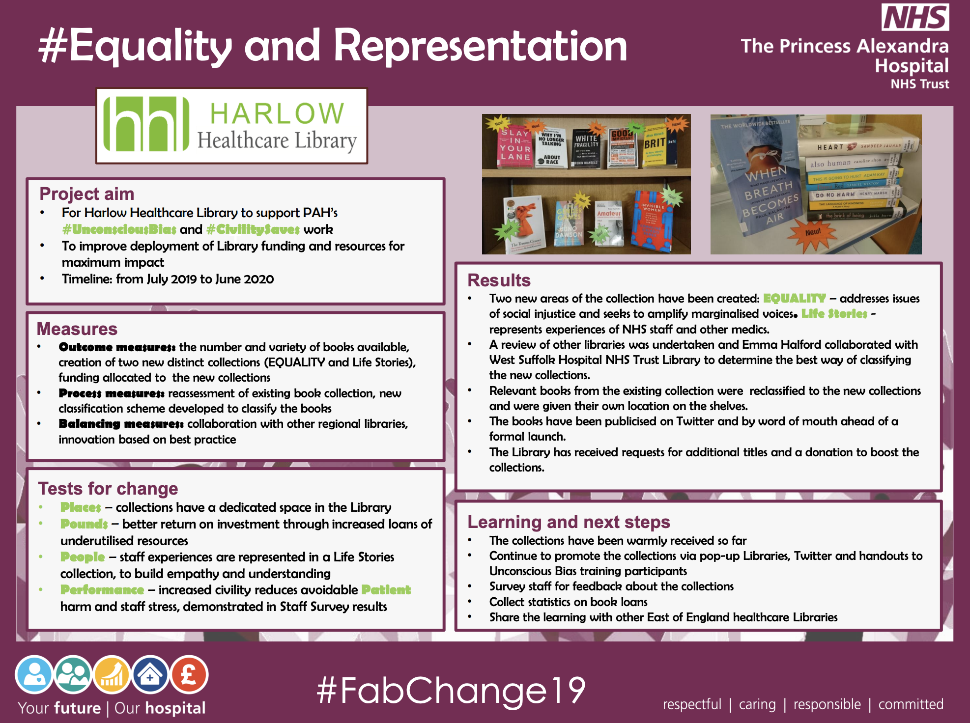 PAHT - #Equality and Representation - @QualityFirstPAH featured image