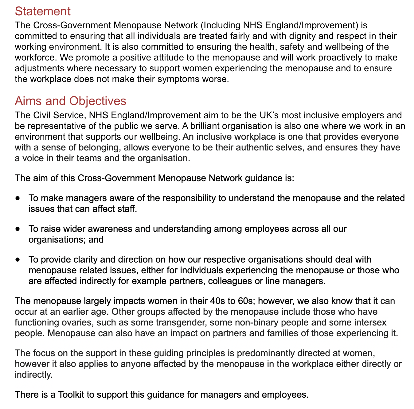 Menopause Guidance and toolkit Fab NHS Stuff