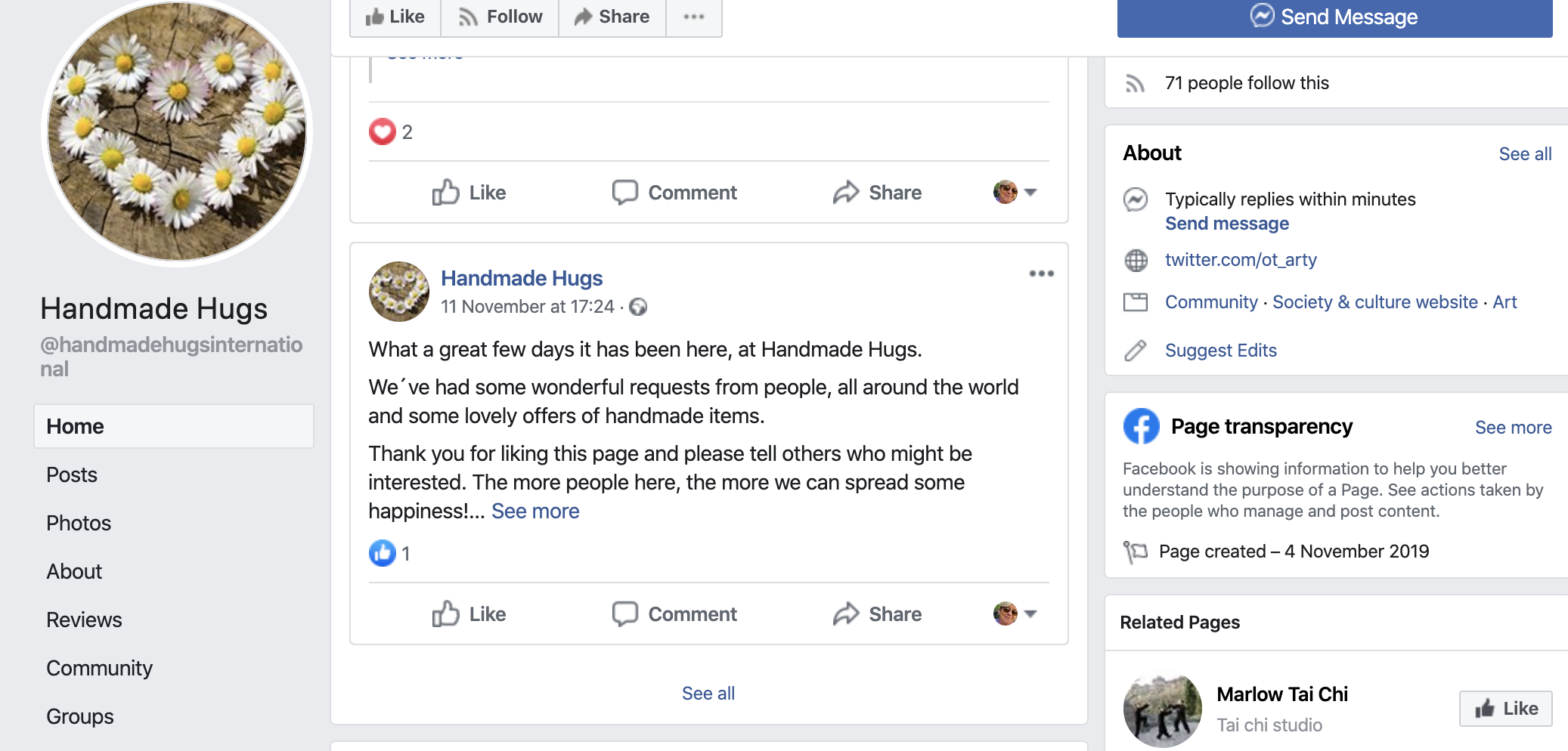Handmade Hugs featured image