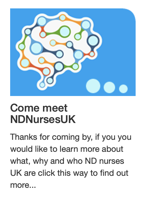 ND Nurses UK - Have you seen this new website? featured image