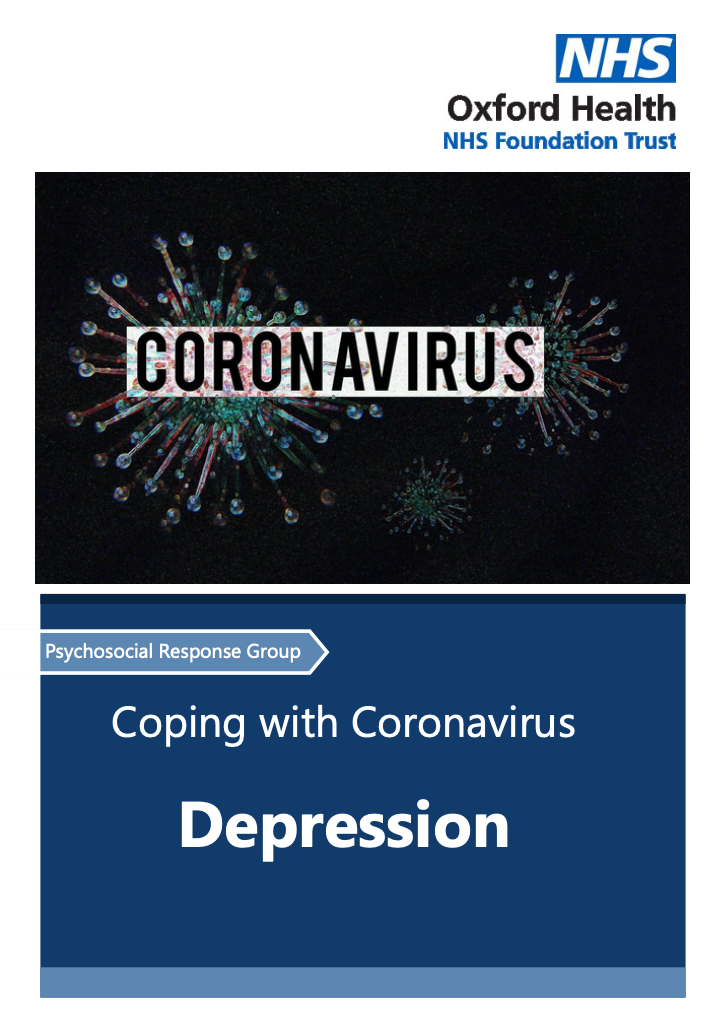Coping with Coronavirus - Depression featured image