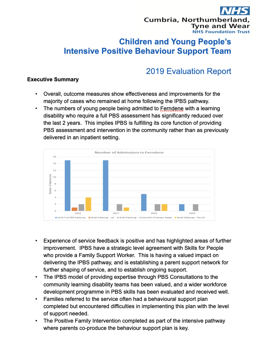 The Intensive Positive Behaviour Support (IPBS) Team featured image