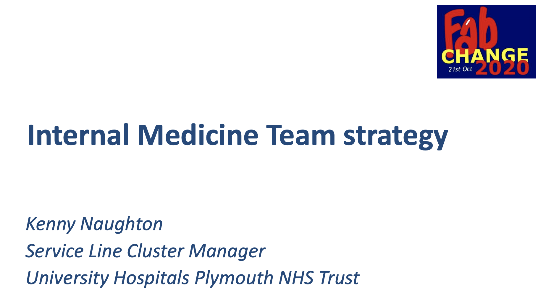 Internal Medicine Team strategy featured image
