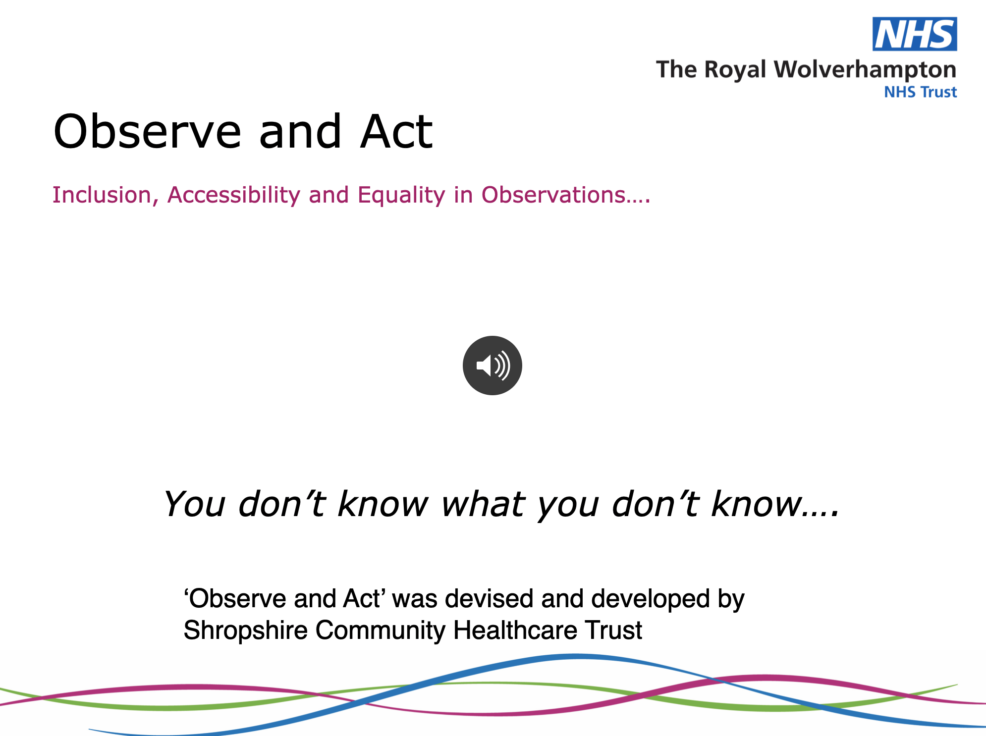 Observe and Act featured image
