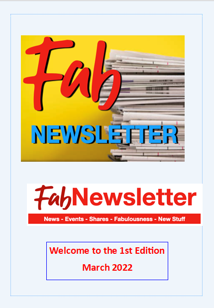 FabNewsletter Edition 1 March 2022 featured image