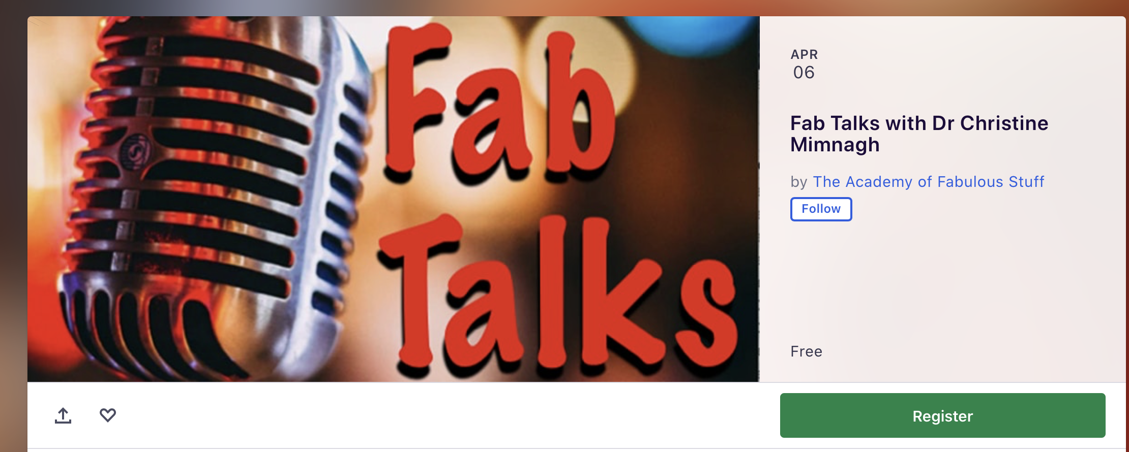 FabTalks - in conversation with Dr Christine Mimnagh featured image