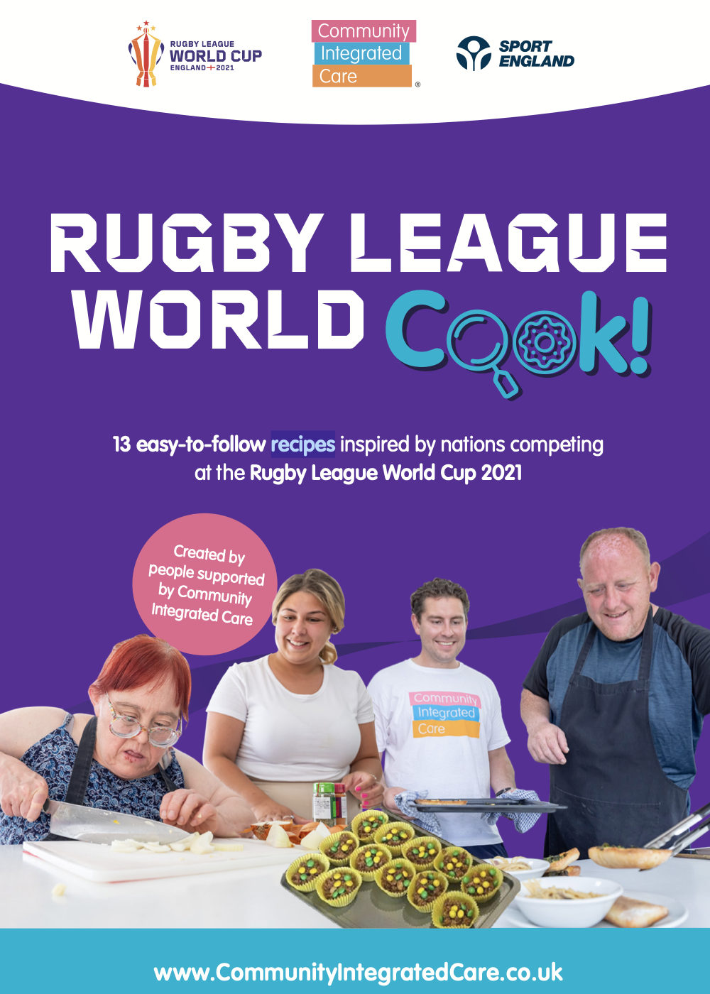 Rugby League World Cookbook’ created by people with learning disabilities featured image