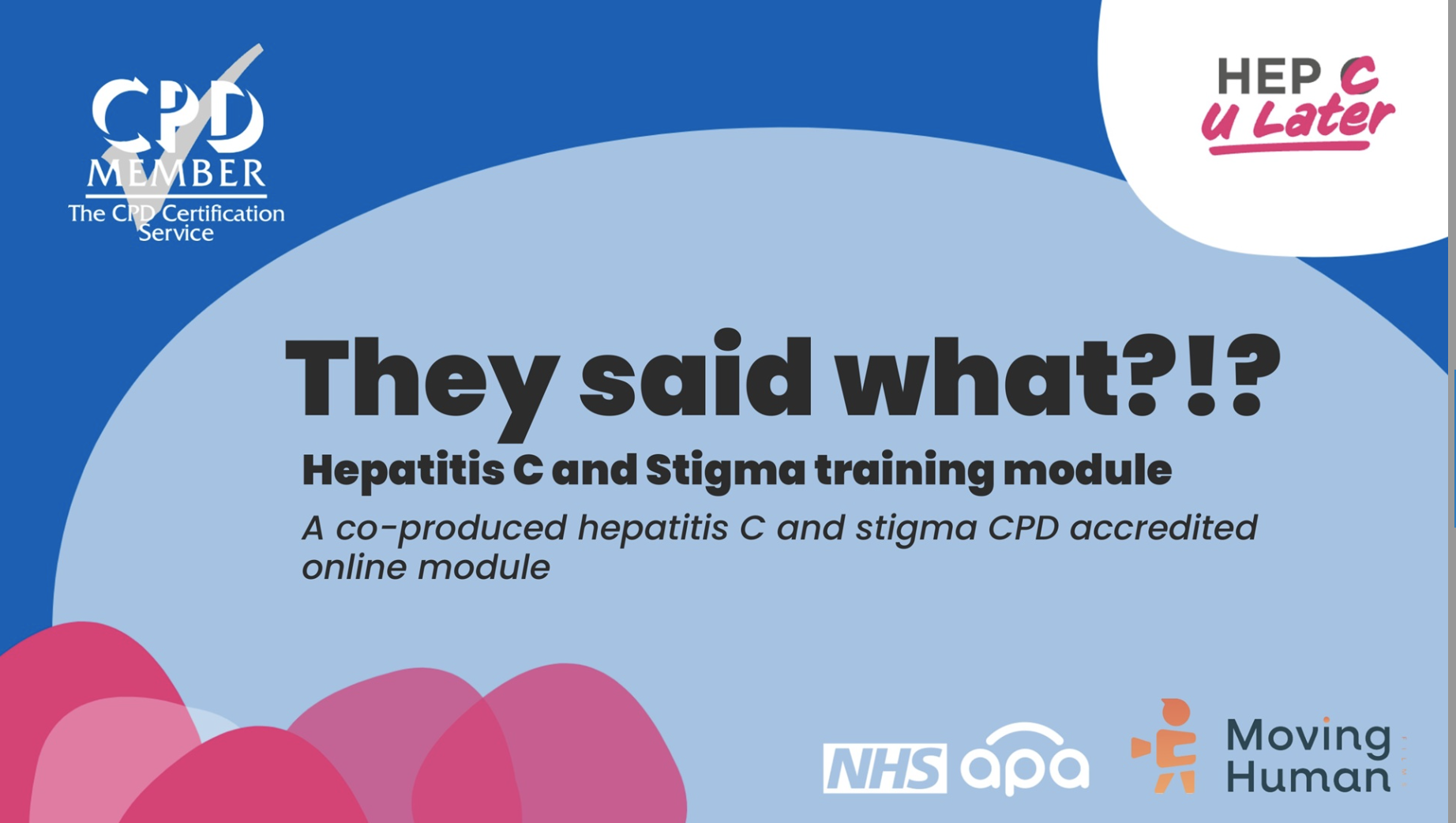 'They said what?" - CPD accredited hepatitis C and stigma training featured image