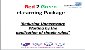RED to GREEN days: eliminating ‘waste’ to improve patient care - South Warwickshire NHS Foundation Trust featured image