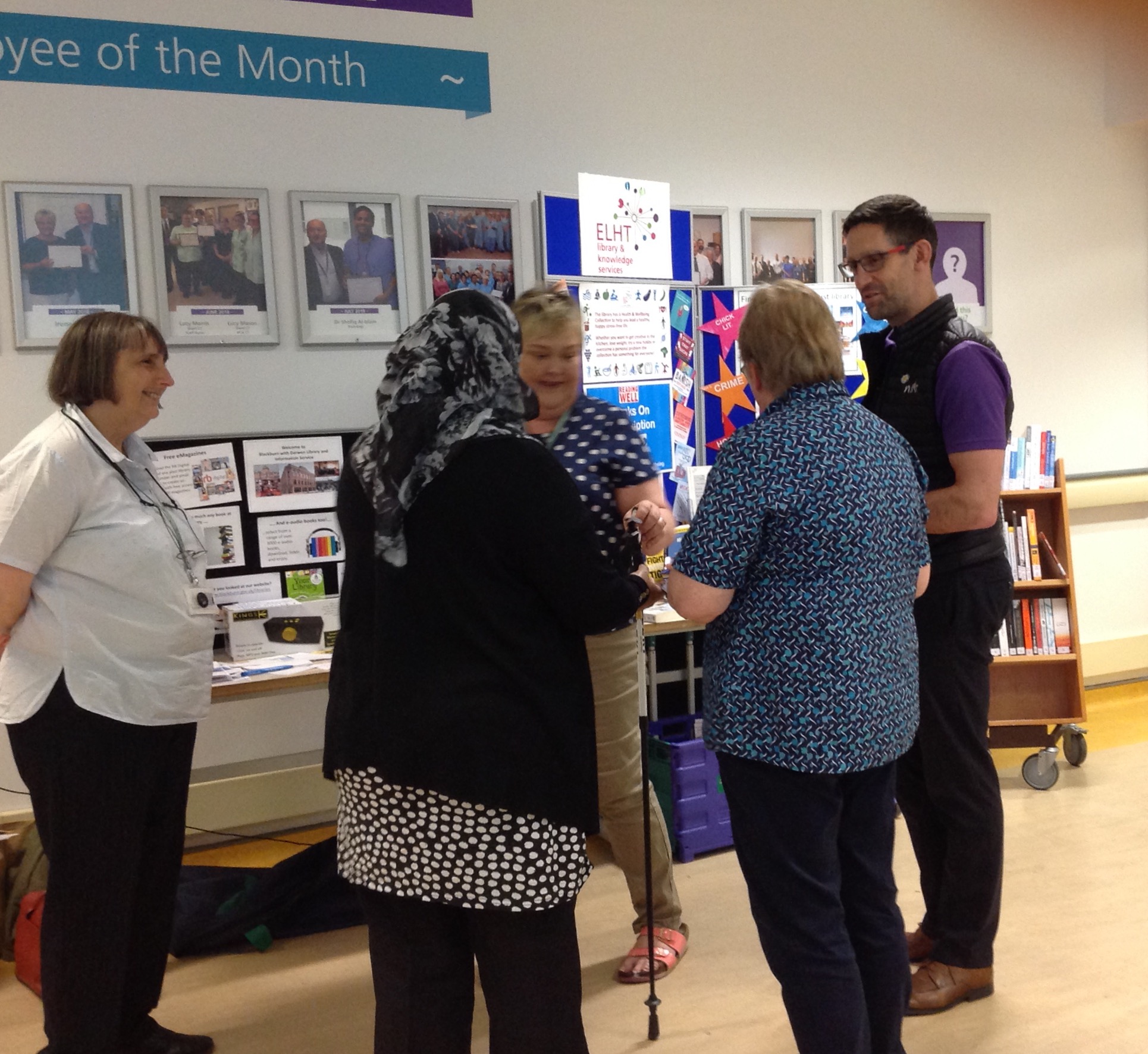ELHT & BwD Libraries - working together to promote Health & Wellbeing featured image
