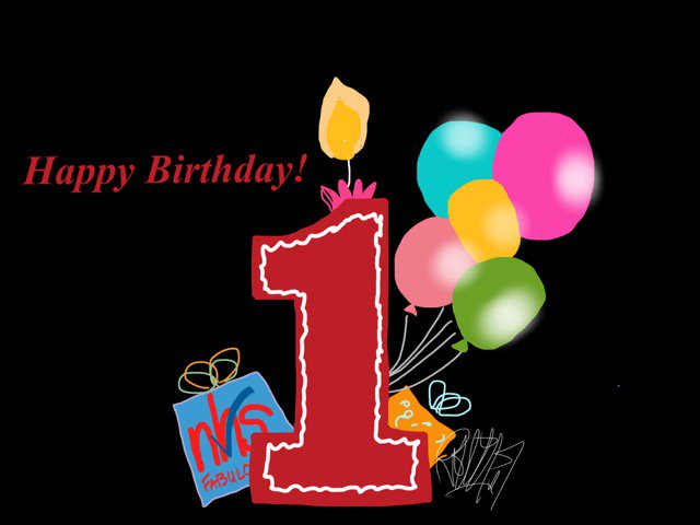 Happy 1st birthday to you ......... featured image