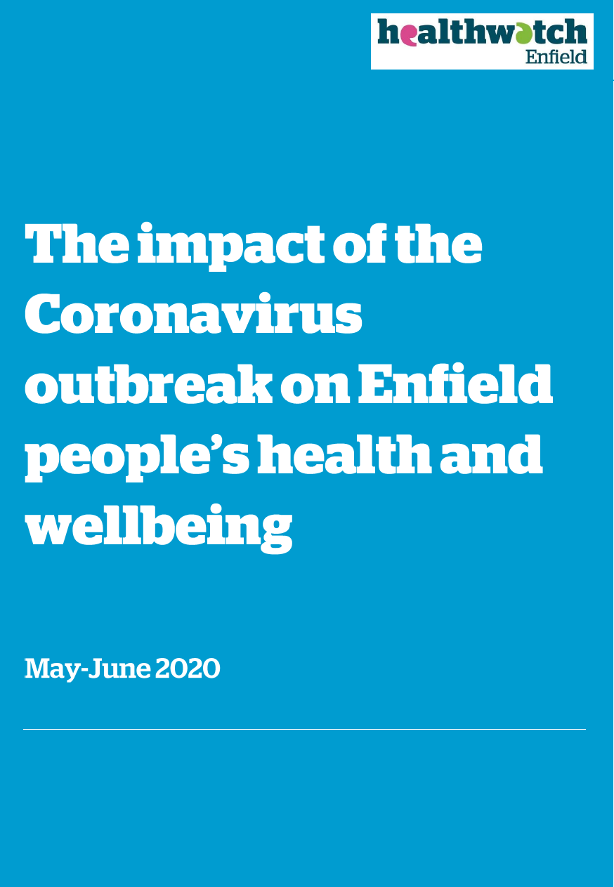 The impact of the Coronavirus outbreak on Enfield people’s health and wellbeing featured image
