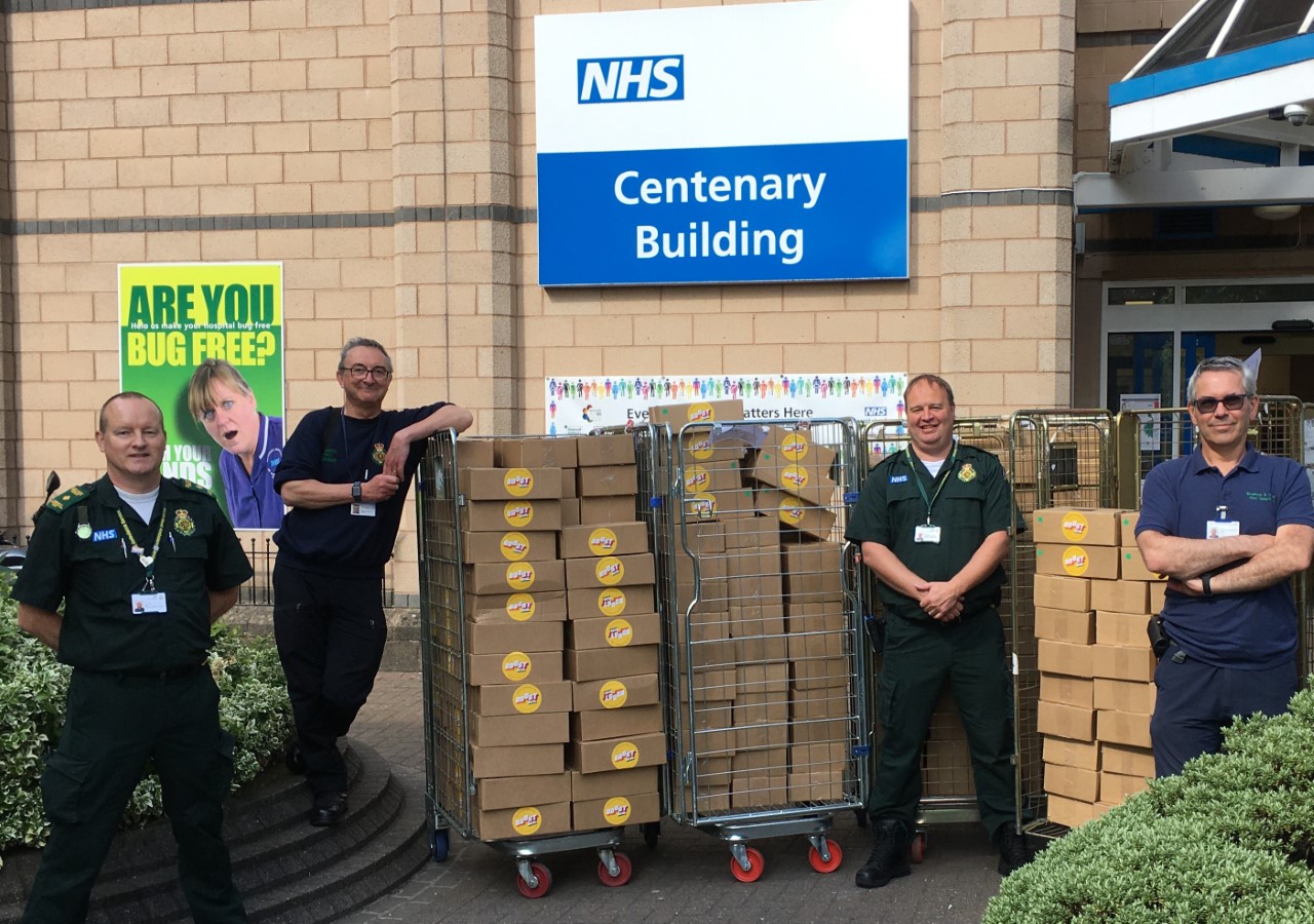 FOOD SUPPLIERS SALUTE THE NHS AND HELP UHMBT STAFF FLOURISH DURING CORONAVIRUS CRISIS featured image