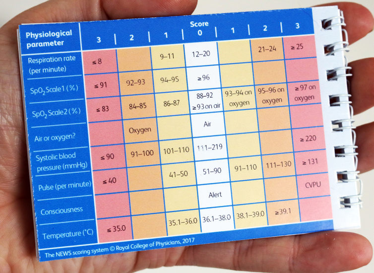 News 2 Observation pocket Notebooks with chart pages Fab NHS Stuff